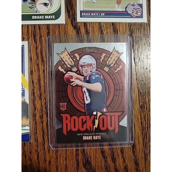 2024 Drake Maye Rookie Card Lot (7) Cards New England Patriots Football - Picture 8 of 10